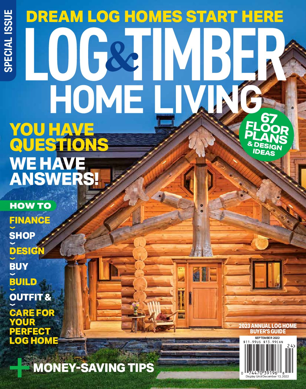 Log & Timber Home Living- 2022 Buyers Guide